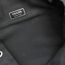 プラダ PRADA TESSUTO バックパック ブラック ナイロン リュック・デイパック シルバー金具 黒 トライアングルロゴ