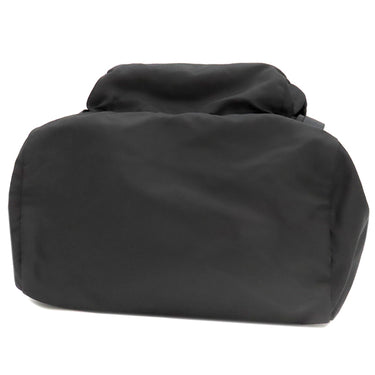 プラダ PRADA TESSUTO バックパック ブラック ナイロン リュック・デイパック シルバー金具 黒 トライアングルロゴ