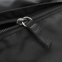 プラダ PRADA TESSUTO バックパック ブラック ナイロン リュック・デイパック シルバー金具 黒 トライアングルロゴ