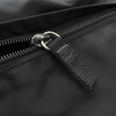 プラダ PRADA TESSUTO バックパック ブラック ナイロン リュック・デイパック シルバー金具 黒 トライアングルロゴ