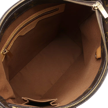 ルイヴィトン LOUIS VUITTON カバ ピアノ M51148 モノグラム モノグラムキャンバス トートバッグ ゴールド金具 茶 ショルダー