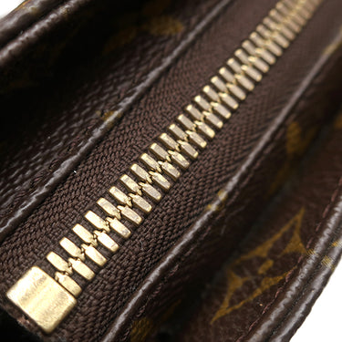 ルイヴィトン LOUIS VUITTON カバ ピアノ M51148 モノグラム モノグラムキャンバス トートバッグ ゴールド金具 茶 ショルダー