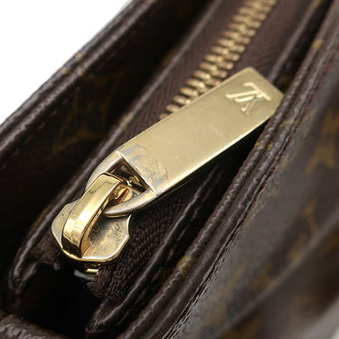 ルイヴィトン LOUIS VUITTON カバ ピアノ M51148 モノグラム モノグラムキャンバス トートバッグ ゴールド金具 茶 ショルダー