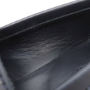 エルメス HERMES モカシン パリ ロワイヤル H231050Z ブルーブルーエ×マリン デニム レザー #35 ローファー シルバー金具 紺 H金具