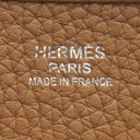 エルメス HERMES エヴリン3 PM アマゾン ゴールド トリヨンクレマンス ショルダーバッグ シルバー金具 茶