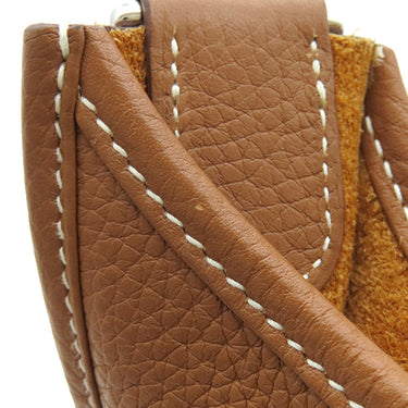 エルメス HERMES エヴリン3 PM アマゾン ゴールド トリヨンクレマンス ショルダーバッグ シルバー金具 茶