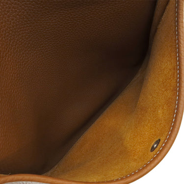 エルメス HERMES エヴリン3 PM アマゾン ゴールド トリヨンクレマンス ショルダーバッグ シルバー金具 茶