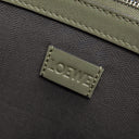 ロエベ LOEWE バックル ホリゾンタル トート B692K96X06 カーキ クラシックカーフ トートバッグ シルバー金具 緑