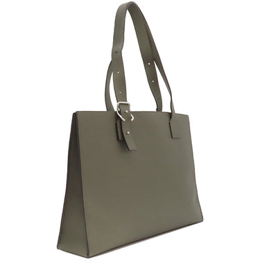 ロエベ LOEWE バックル ホリゾンタル トート B692K96X06 カーキ クラシックカーフ トートバッグ シルバー金具 緑