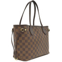 ルイヴィトン LOUIS VUITTON ネヴァーフルPM N51109 ダミエエベヌ ダミエキャンバス トートバッグ ゴールド金具 茶 ハンドバッグ