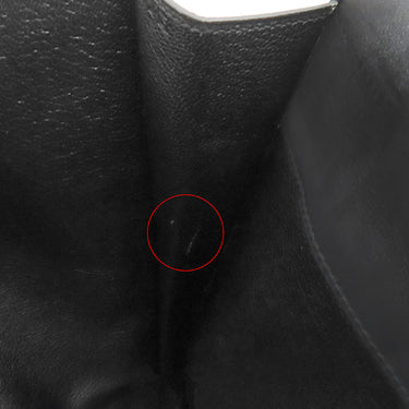 エルメス HERMES ポシェットリオ ブラック ヴォーバレニア クラッチバッグ シルバー金具 黒