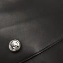 エルメス HERMES ポシェットリオ ブラック ヴォーバレニア クラッチバッグ シルバー金具 黒