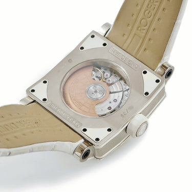 腕時計 ロジェデュブイ ROGER DUBUIS キングスクエア RDDBKS0011 KS36-14 自動巻き メンズ K18WG無垢 ホワイト 角型 ローマン 限定28本