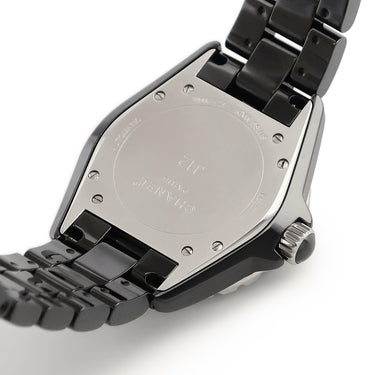 腕時計 シャネル CHANEL J12 38ｍｍ H1757 自動巻き メンズ 純正ダイヤ ブラック 黒 逆回転防止ベゼル 夜光インデックス