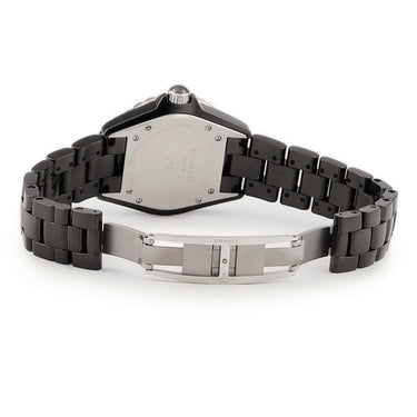 腕時計 シャネル CHANEL J12 38ｍｍ H1757 自動巻き メンズ 純正ダイヤ ブラック 黒 逆回転防止ベゼル 夜光インデックス