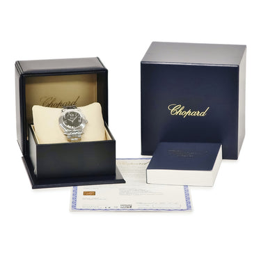 腕時計 ショパール CHOPARD ハッピースポーツ 278477-3014 クオーツ メンズ レディース 純正ダイヤ デイト ローマン バー