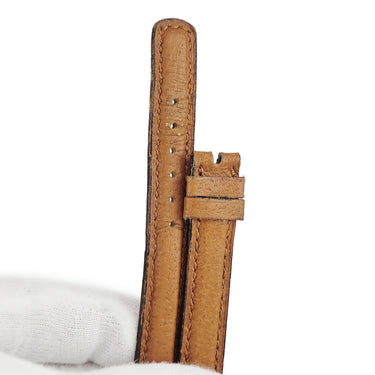 ブルガリ BVLGARI 純正 ブラウン レザー 腕時計パーツ バンド 替え ベルト 12ｍｍ ストラップ レザー 交換 備品 予備 ブラウン キャメル