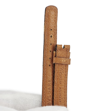 ブルガリ BVLGARI 純正 ブラウン レザー 腕時計パーツ バンド 替え ベルト 12ｍｍ ストラップ レザー 交換 備品 予備 ブラウン キャメル