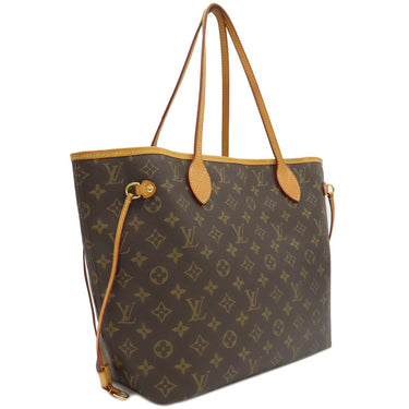 ルイヴィトン LOUIS VUITTON ネヴァーフルMM M40995 モノグラム モノグラムキャンバス トートバッグ ゴールド金具 茶 ベージュ ポーチ欠品