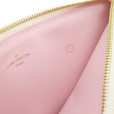 ルイヴィトン LOUIS VUITTON ポシェット フェリシー N40491 ダミエアズール ダミエアズールキャンバス チェーンウォレット ゴールド金具 白 ピンク チェーンショルダー