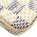 ルイヴィトン LOUIS VUITTON ポシェット フェリシー N40491 ダミエアズール ダミエアズールキャンバス チェーンウォレット ゴールド金具 白 ピンク チェーンショルダー