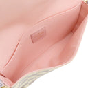 ルイヴィトン LOUIS VUITTON ポシェット フェリシー N40491 ダミエアズール ダミエアズールキャンバス チェーンウォレット ゴールド金具 白 ピンク チェーンショルダー
