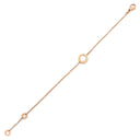 ブルガリ BVLGARI ブルガリブルガリ ピンクゴールド K18PG カーネリアン マザーオブパール ブレスレット 赤 パールホワイト Au750 K18PG