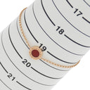 ブルガリ BVLGARI ブルガリブルガリ ピンクゴールド K18PG カーネリアン マザーオブパール ブレスレット 赤 パールホワイト Au750 K18PG
