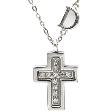 ダミアーニ DAMIANI ベル エポック 20059783 ホワイトゴールド K18WG ダイヤモンド ネックレス ペンダント Au750 18金 ダイヤ クロス 十字架