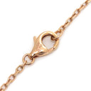 カルティエ Cartier ラブ サークル ピンクゴールド K18PG ダイヤモンド セラミック ネックレス 3Pダイヤ 18金 750PG