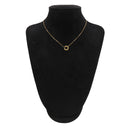 カルティエ Cartier ラブ サークル ピンクゴールド K18PG ダイヤモンド セラミック ネックレス 3Pダイヤ 18金 750PG