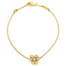 ヴァンクリーフアーペル Van Cleef & Arpels フリヴォル ブレスレット ダイヤ ミニ VCARP24100 ピンクゴールド K18YG ダイヤモンド ブレスレット イエローゴールド 750 18K