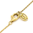 カルティエ Cartier ダムール イエローゴールド ダイヤモンド K18YG ネックレス 1P 一粒 18K YG Au750