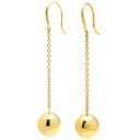 ティファニー Tiffany & Co ハードウェア ボール イエローゴールド K18YG ピアス 18K YG Au750