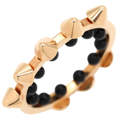 カルティエ Cartier クラッシュ ドゥ カルティエ ピンクゴールド K18PG オニキス #50~52(JP10~12) リング 指輪 750 PG×オニキス CLASH DE CARTIER 10号