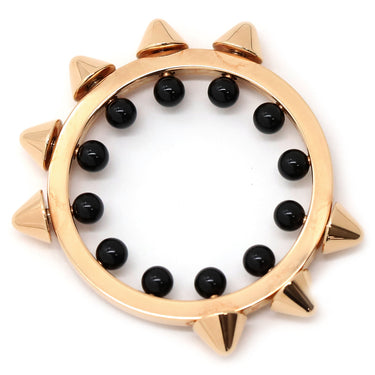 カルティエ Cartier クラッシュ ドゥ カルティエ ピンクゴールド K18PG オニキス #50~52(JP10~12) リング 指輪 750 PG×オニキス CLASH DE CARTIER 10号