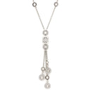 ブルガリ BVLGARI ビーゼロワン エレメントネックレス ダイヤモンド ホワイトゴールド K18WG ダイヤモンド ネックレス B-zero1 750WG