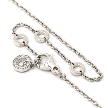 ブルガリ BVLGARI ビーゼロワン エレメントネックレス ダイヤモンド ホワイトゴールド K18WG ダイヤモンド ネックレス B-zero1 750WG