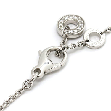 ブルガリ BVLGARI ビーゼロワン エレメントネックレス ダイヤモンド ホワイトゴールド K18WG ダイヤモンド ネックレス B-zero1 750WG