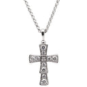 ブルガリ BVLGARI セルペンティ スモールクロス ペンダント 354038 ホワイトゴールド K18WG ダイヤモンド ネックレス 750 18K WG パヴェダイヤ