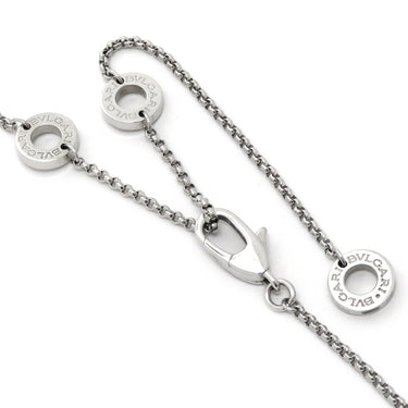 ブルガリ BVLGARI セルペンティ スモールクロス ペンダント 354038 ホワイトゴールド K18WG ダイヤモンド ネックレス 750 18K WG パヴェダイヤ