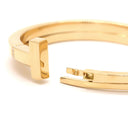 ティファニー Tiffany & Co Tスクエア ラップ ローズゴールド K18PG ブレスレット ピンクゴールド 750 18K RG