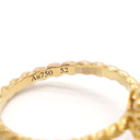 ブシュロン BOUCHERON セルパンボエム イエローゴールド K18YG ダイヤモンド #52(JP12) リング 指輪 18K 750 18金 8Pダイヤ 10.5号