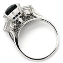 TASAKI TASAKI サファイアリング プラチナシルバー プラチナ サファイア ダイヤモンド リング 指輪 オーストラリア産 ペーパーダイヤ 9号