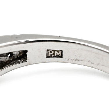 TASAKI TASAKI サファイアリング プラチナシルバー プラチナ サファイア ダイヤモンド リング 指輪 オーストラリア産 ペーパーダイヤ 9号