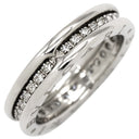 ブルガリ BVLGARI ビーゼロワン B-zero1 ダイヤリング XS 328598 ホワイトゴールド K18WG #52(JP12) リング 指輪 750WG 18金 11.5号