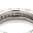 ブルガリ BVLGARI ビーゼロワン B-zero1 ダイヤリング XS 328598 ホワイトゴールド K18WG #52(JP12) リング 指輪 750WG 18金 11.5号