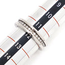 ブルガリ BVLGARI ビーゼロワン B-zero1 ダイヤリング XS 328598 ホワイトゴールド K18WG #52(JP12) リング 指輪 750WG 18金 11.5号