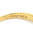 ティファニー Tiffany & Co シグネチャー クロス ダイヤリング イエローゴールド K18YG ダイヤモンド リング 指輪 T&Co. Au750 18K 18金 17.5号