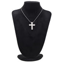 ダミアーニ DAMIANI ベルエポック ホワイトゴールド K18WG ダイヤモンド ネックレス ペンダント 750 18金 クロス 十字架